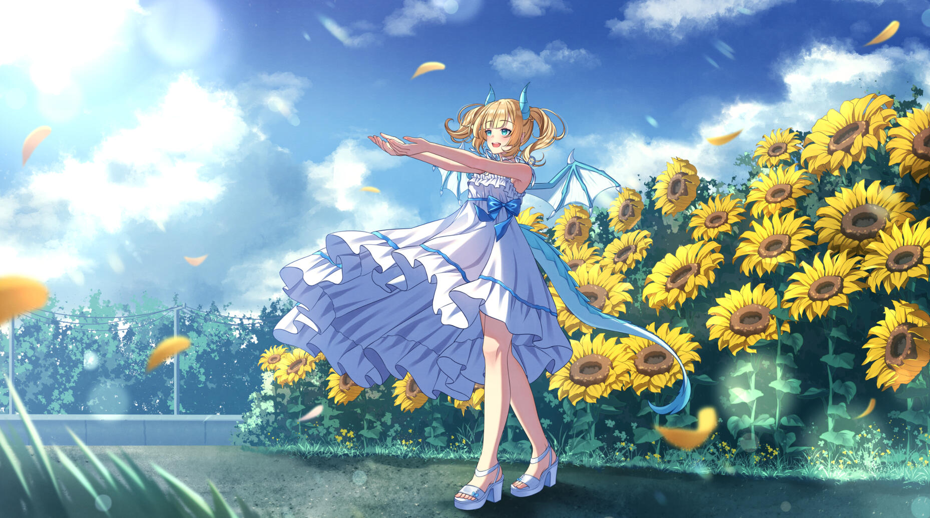 Promisu EN, Myra Locke, Haru - Yorushika Cover MV Live2D Artwork (2025)